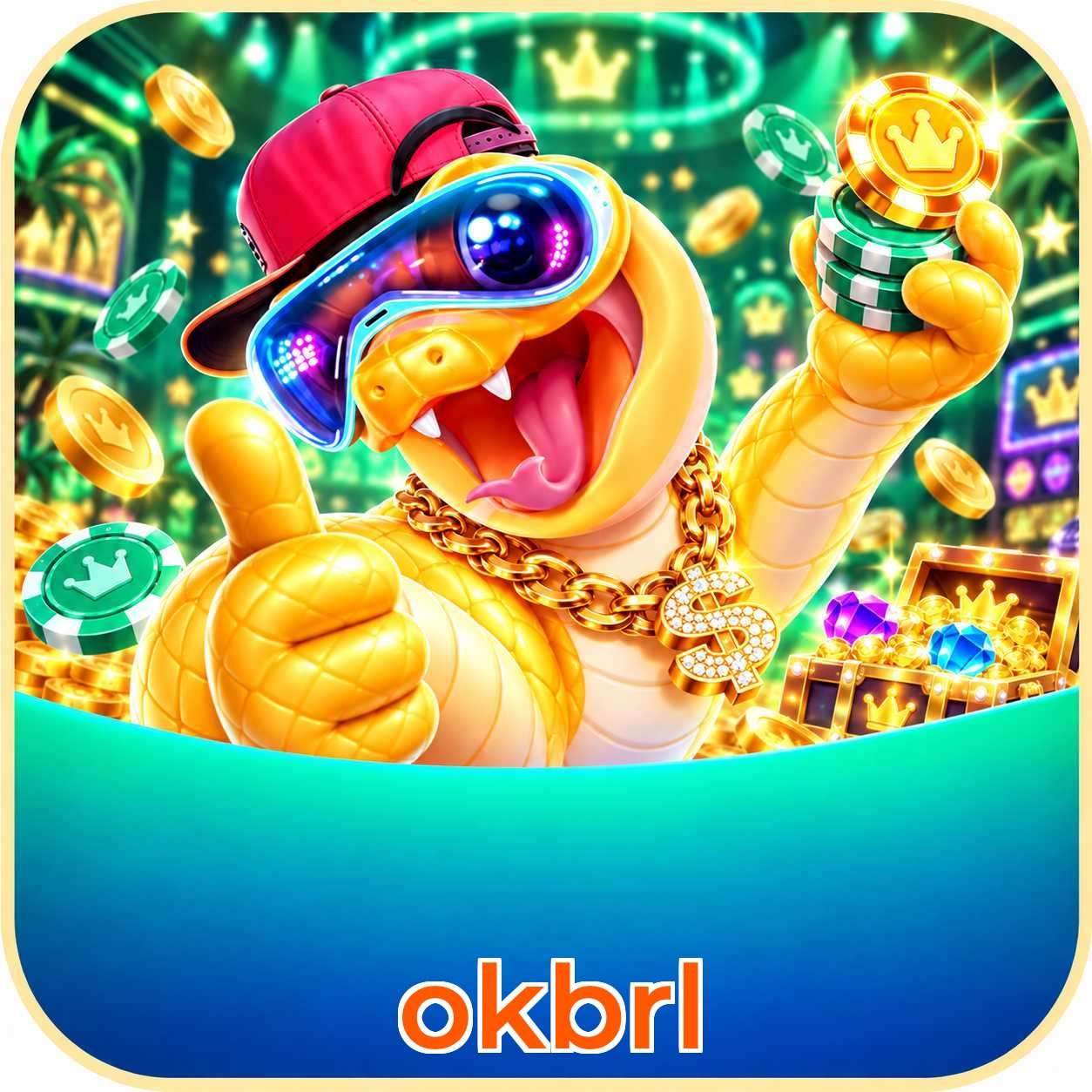 Grandes ganhos no cassino ao vivo da okbrl